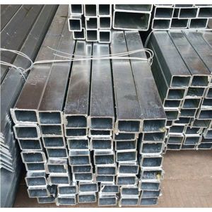 Square Tubes Galvanized Carbon Steel Rectangular Hollow ERW Oil Pipe Distributio