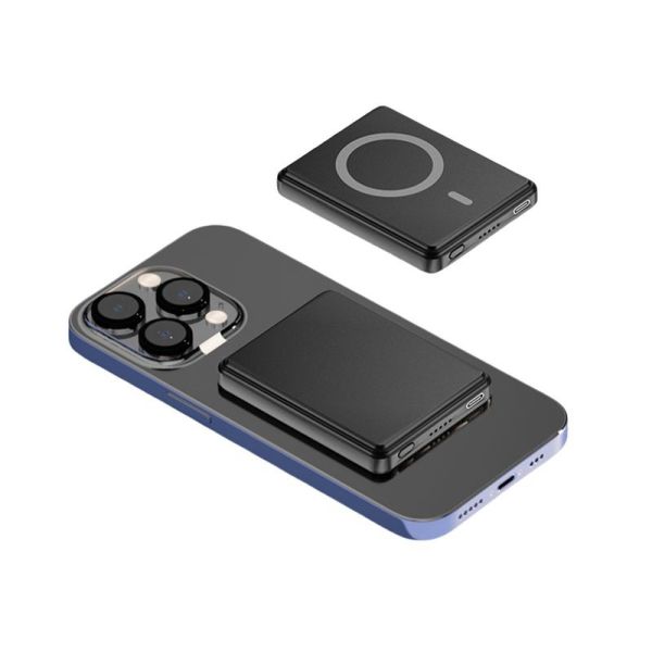Innovative Magnetic Wireless Power Bank 5000mah For Iphone / Android