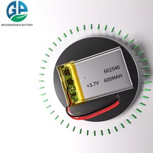 KC IEC62133 Approved Lipo Battery 602540 600mah 3.7 Lithium Polymer Battery