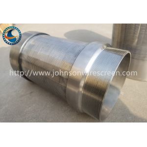 Cheap 8-5/8&quot; Johnson Wire Screen Tube With Male / Female Threaded for sale