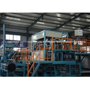 Low Consumption Egg Carton Machine / Pulp Egg Tray Molding Machine
