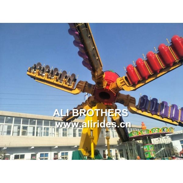 Quality amusement rides playground theme park equipment speed windmill/sky loop wholesale