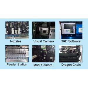 SIRA 90000CPH SMT Pick And Place Machine 5mm PCB Adjustable