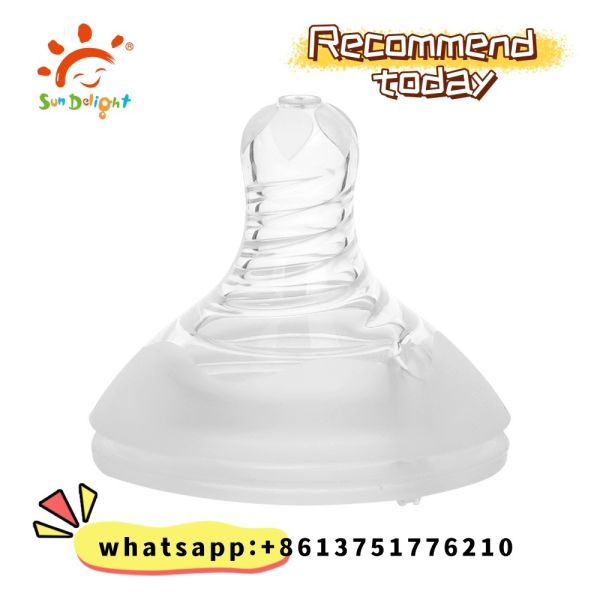Quality Round / Flat Baby Silicone Feeder With Custom Logo Possibility wholesale