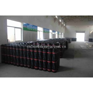 Fiberglass based SBS Modified Bitumen Waterproofing Membrane / Rubber Sheet Roll