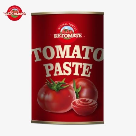 Quality The Production Of 425g Tomato Paste Cans Complies With Global Standards, Including ISO HACCP  BRC And FDA Regulations wholesale