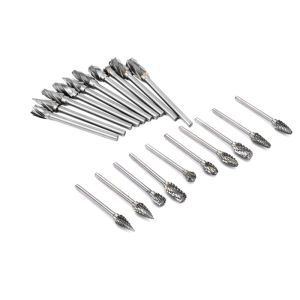 Machine Parts Polishing Tungsten Carbide Burr Files Bits