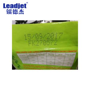 Leadjet A100 DOD Coding Machine 5~24mm 40m/min Printing Height With SGS Approved