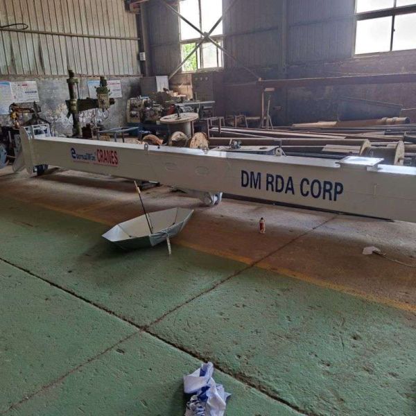 20 Ton Hydraulic Mobile Harbour Crane Telescopic Boom Jib Offshore Marine Crane