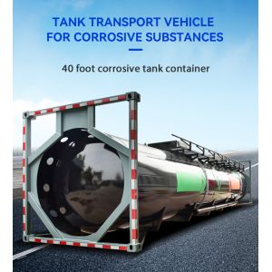 30000L 40FT ISO Tank Container With EURO 5 Standard Manual Transmission Type