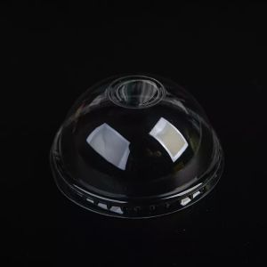 12oz Compostable Biodegradable PLA Cups Disposable Iced Coffee Cups With Lids