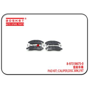 8-97318675-0 8973186750 Isuzu D-MAX Parts Front Disc Brake Caliper Pad Kit