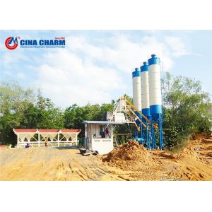 Material Storage Weighing Hzs35 35m3/h Concrete Mixing Plant