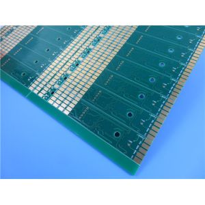 Cheap High-Tg PCB Built on TU-768 With 1.2mm Thick Coating Immersion Gold and Green Solder Mask for Industrial Servers for sale