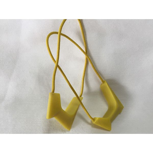 Quality Customized Shape Plastic Zipper Puller , Outdoor Zipper Slider Puller wholesale