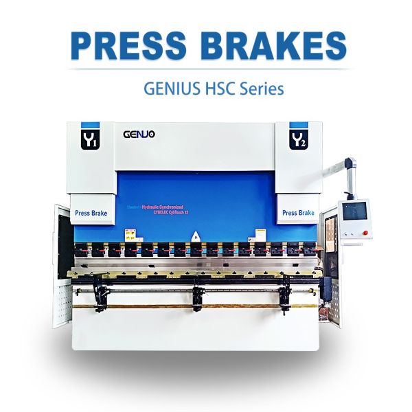 CNC Press Brake Bending Machine GENIUS HSC Series CNC Hydraulic Press Brake