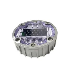 Embedded Solar Underground Light IP68 Aluminum Casing 6 Screws LED Road Studs