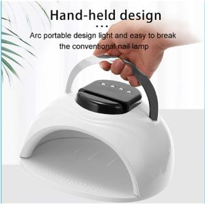 Manicure 42 LED Hand Hold Removable Base Plate UV LED Nail Lamp With Stand