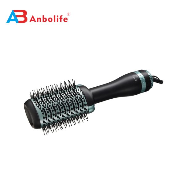 Quality Professional Hot Air Brush with 1 Year Warranty Negative Ion Technology and Titanium Brush for Easy Hair Styling wholesale