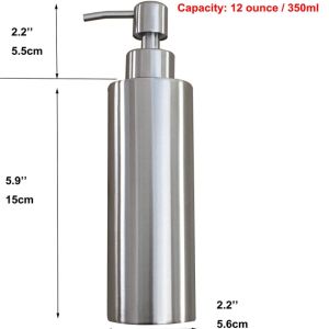 Liquid Soap Dispenser Holder Shampoo Shower Gel Soap Container Bottle