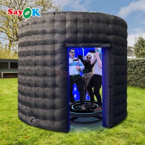 360 Inflatable Photo Booth for Events Commercial Rent Customizable
