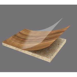 Base Wood Grain Melamine Particle Board / Industrial White Particle Board Sheets