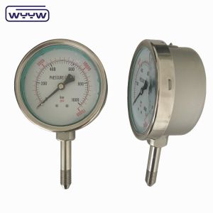 OEM ODM OBM High Pressure Gauge Liquid Filled Utility Pressure Gauge 1000 Bar