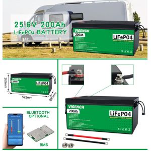 Visench Direct factory 48v 200ah lithium battery Deep 6000 Cycles with BMS for