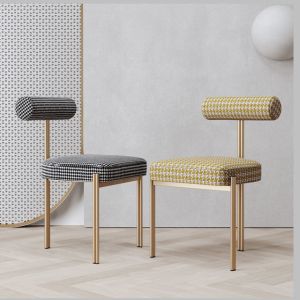 China Stackable Ultra Modern Dining Chairs Restaurant Dining Chair 125mm Back Height on sale