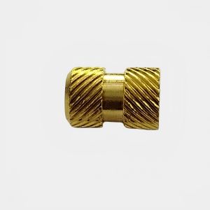Titanium Heat Staking Brass Knurled Nut Insert for Plastic M2 M3 M4 M5 Sensor