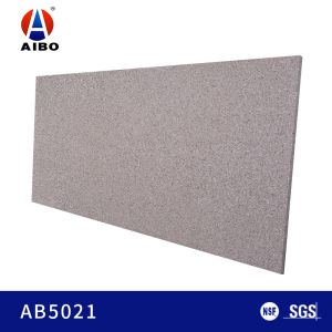 Hygienic 18MM Grey Engineered Quartz Stone For Home Worktops And Kitchen Countertops