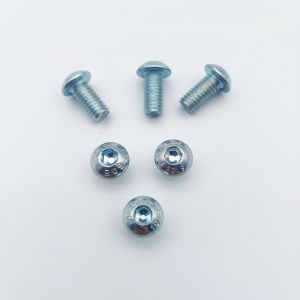 DIN7380 M3-M16 Carbon Steel Pan Head Hex Socket Machine Screws