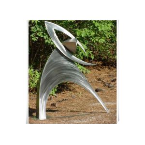 China Metal Garden Customized Outdoor Metal Sculpture / Figurative Abstract Sculpture on sale
