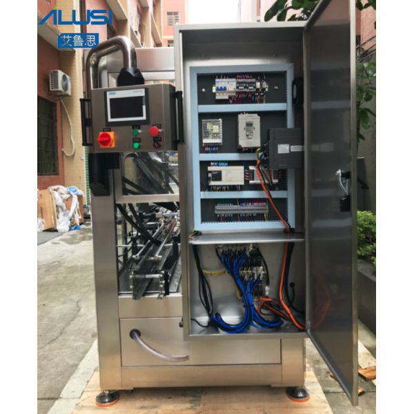 Four Heads Liquid Filling Machine Pneumatic Piston Cosmetic Cream Paste Filler With Heating