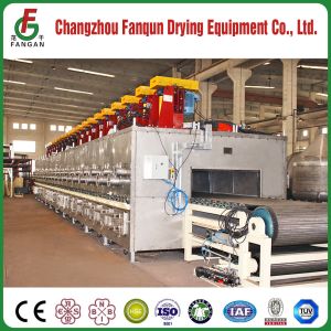 Penetration Flow 2m Width Belt Drying Equipment 70cm/min
