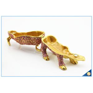 Wall Street Full Of Rhinestone Lucky Cattle Trinket Box Decoration Animal