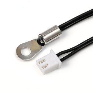 10K 100K OT Terminal Loop Heat Sensitive Temperature Probe NTC Wire Harness with Materials