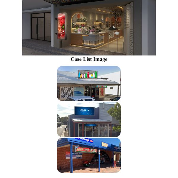 LED Dual Sided Screen Store Sign Advertising Screen Waterproof