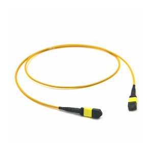 MPO Trunk Cable Female to Female Single Mode (OS2) with 12/24/48/72 Fibers and 0