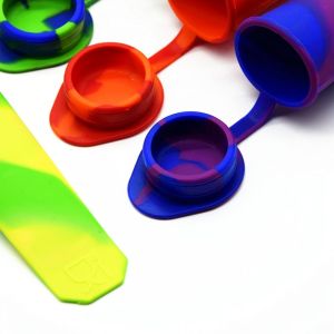 Anti Lost Lid Silicone Ice Pop Maker DIY Reusable Popsicle Molds