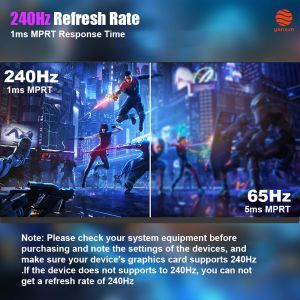 27-Inch Widescreen Gaming Monitor: 2560x1440 1K IPS Panel (178° Wide Viewing