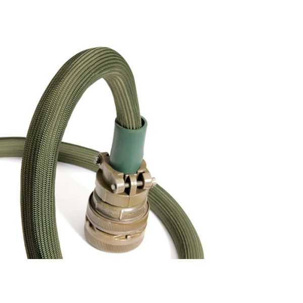 Quality Cable Protected Automotive Braided Sleeving Nomex Green For Cars wholesale