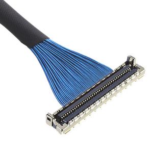 IPEX-CABLINE-CA II 20878-040T-01 Lvds Micro Coaxial Cable Right angle vertical