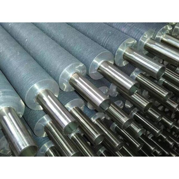 Aluminum Extruded Tubing Dellok Copper Extruded Finned Tubes For Air Fin Cooler