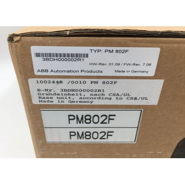 Quality ABB Field Controller PM802F Control Module AC800F PLS SPS 3BDH000002R1 CPU Base Unit wholesale