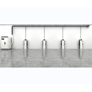 7500W Dust Collector For Garage Shop 380 Volt 3PH 1000mm Length