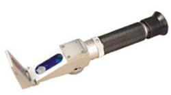 China Manual  Handheld Brix Refractometer Measurement Tool Copper Material on sale