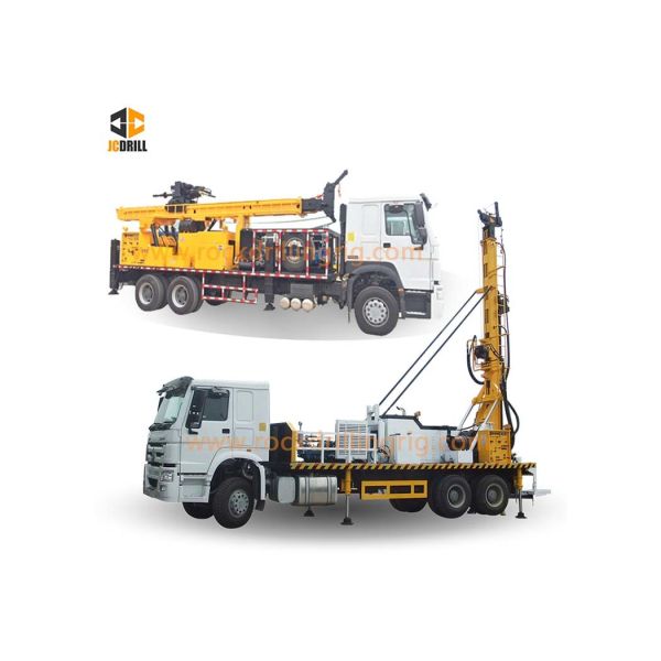 Fast Rotation Speed Deep Water Well Drilling Rig 800m Hydraulic Rotary Drilling