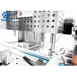 20L Basket 10 Nozzles Hot Lip Balm Filling Machine Cylinder Driven