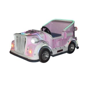 Coin Op Kiddie Electric Car Amusement Game Machines 500W For Park